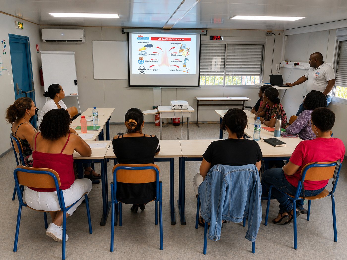 Formation en salle chez APA